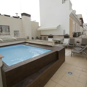 Plaza Nueva , Sevilla Spanien